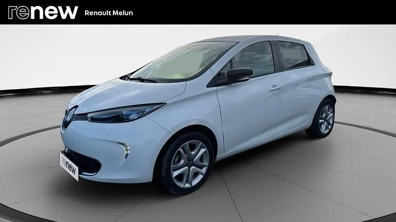Blanc Utilisé 2019 Renault Zoe Zen Citadine | 6 600 € (Super prix) - Image 1/4