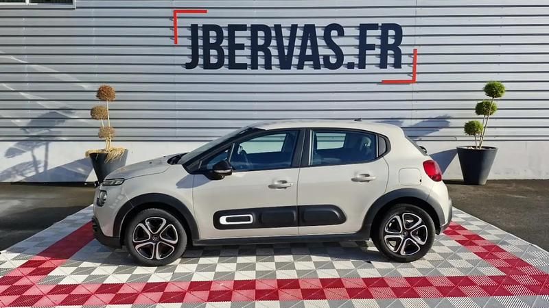 Beige Utilisé 2021 Citroën C3 Feel Citadine | 8 999 € (Bon prix) - Image 1/4