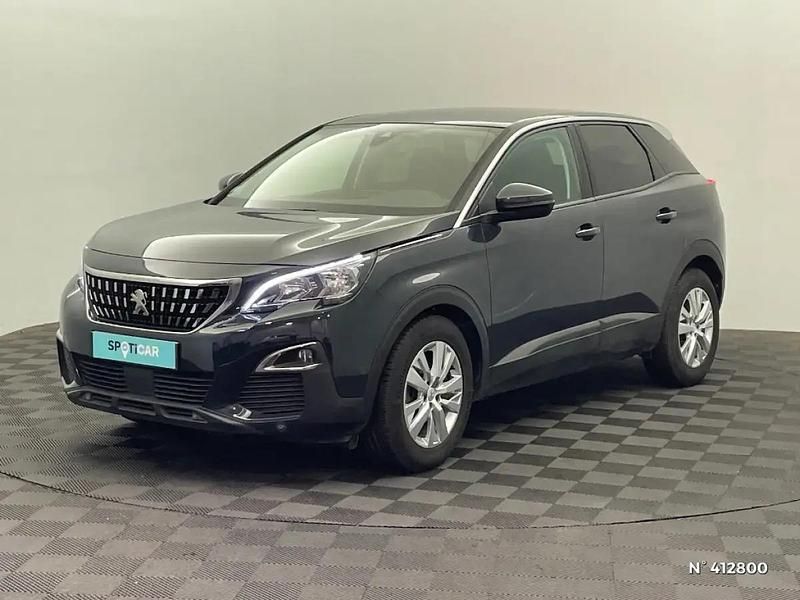 Gris Utilisé 2019 Peugeot 3008 Business-Line | 13 980 € (Prix juste) - Image 1/4