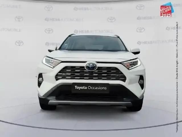 Occasion Toyota RAV4 Hybrid Lounge 181 ch (133 kW) 2021 Blanc SUV