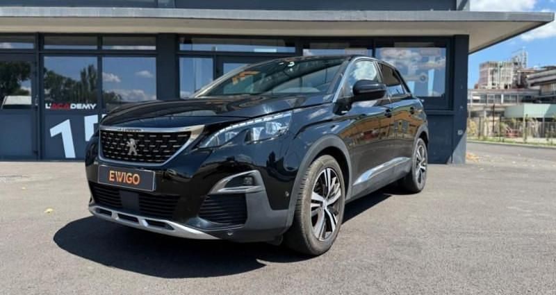 Noir Utilisé 2019 Peugeot 3008 GT-line Monospace | 12 590 € (Prix juste) - Image 1/4