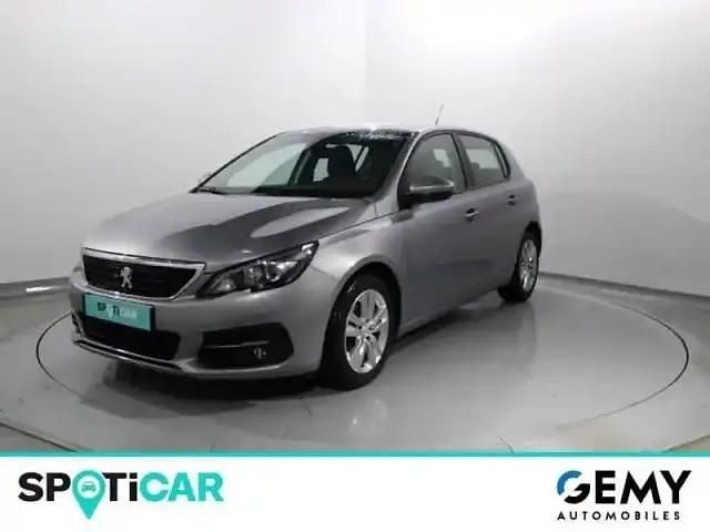 Teinte métallisée gris artense Occasion 2020 Peugeot 308 S Berline | 14 979 € (Bon prix) - Image 1/4