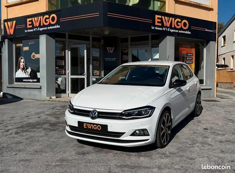 Blanc Utilisé 2019 VW Polo LOUNGE Citadine | 12 800 € (Prix juste) - Image 1/4