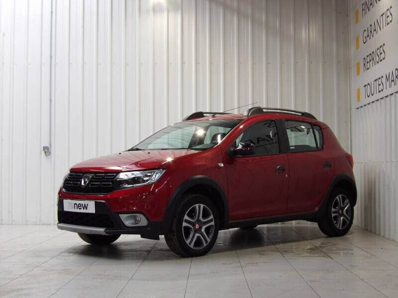 Rouge Utilisé 2019 Dacia Sandero Citadine | 11 499 € (Prix juste) - Image 1/4