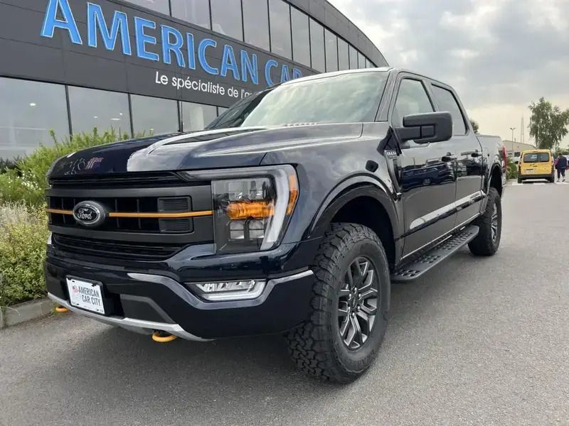 Bleu Utilisé 2021 Ford F-150 Platinum Pick-up | 89 900 € - Image 1/4