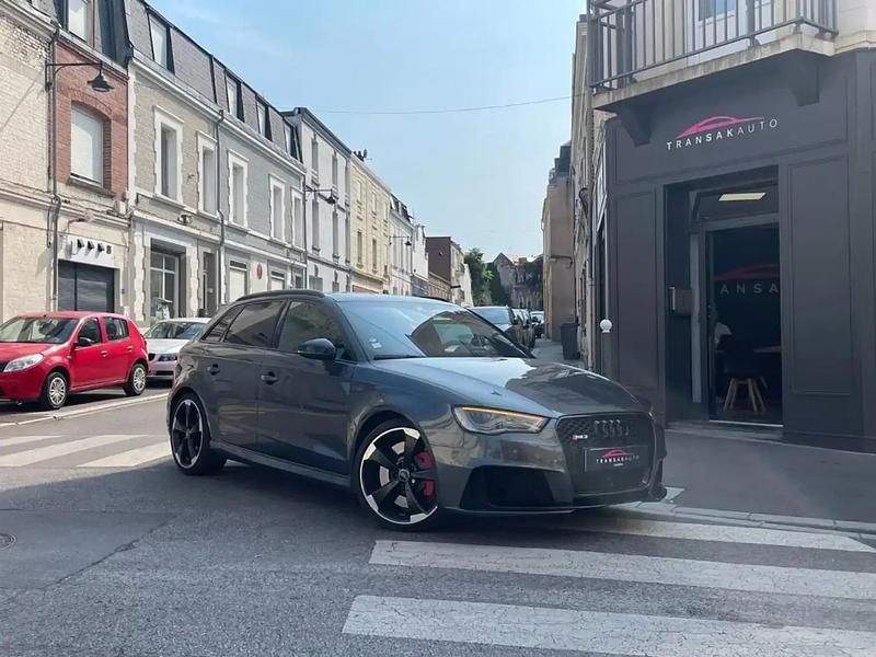 Gris Utilisé 2016 Audi RS3 Sportback Sport Citadine | 35 980 € (Prix cher) - Image 1/4