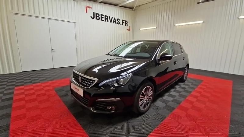 Noir Utilisé 2021 Peugeot 308 Allure Berline | 17 990 € (Bon prix) - Image 1/4