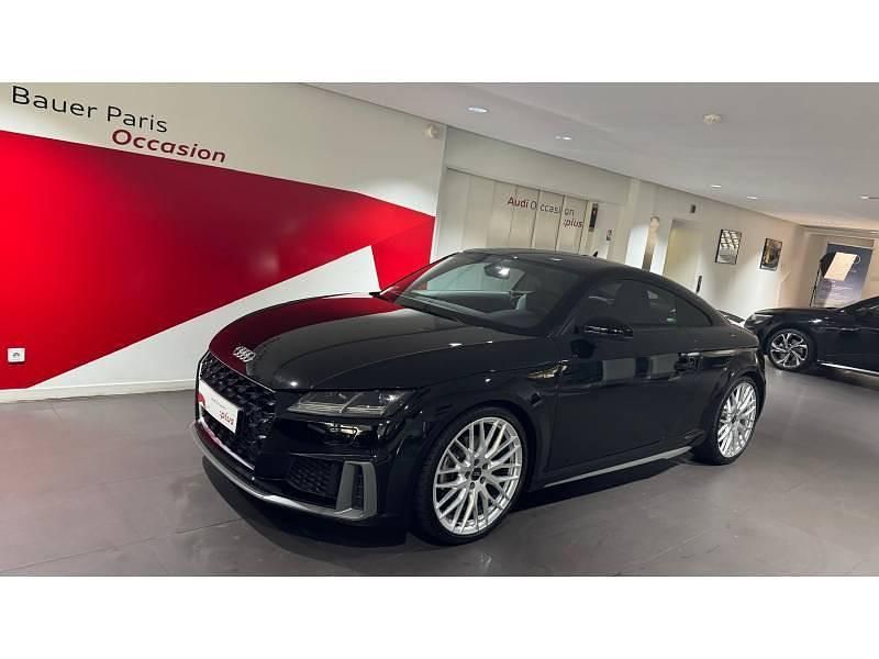 Noir mythic métallisé Utilisé 2021 Audi TT S-Line Coupé | 36 480 € (Bon prix) - Image 1/4