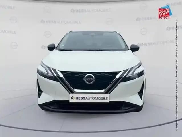 Occasion Nissan Qashqai 2021 Blanc lunaire toit noir SUV