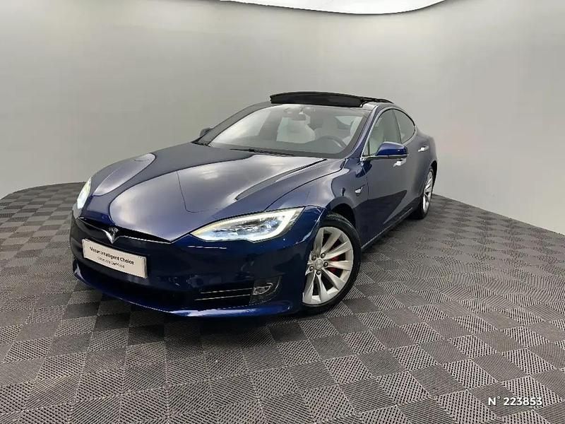 Occasion Tesla Model S Performance 2018 Bleu Citadine