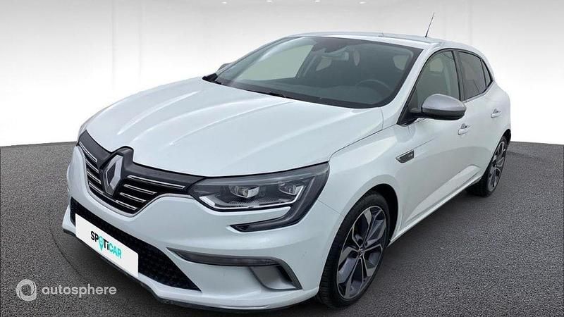 Blanc Utilisé 2018 Renault Mégane IV Intens Berline | 12 980 € (Prix juste) - Image 1/4