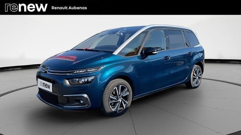 Bleu Utilisé 2021 Citroën C4 SpaceTourer Shine Monospace | 19 990 € (Prix juste) - Image 1/4