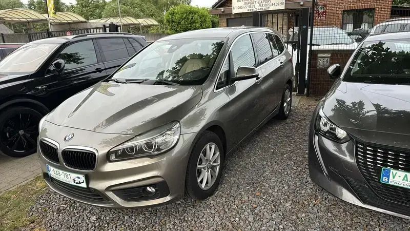 Gris Utilisé 2015 BMW 218 Gran Tourer Monospace | 12 500 € - Image 1/4