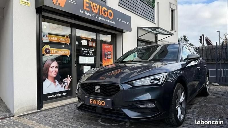 Gris Utilisé 2021 Seat Leon FR Break | 21 490 € (Prix assez cher) - Image 1/4