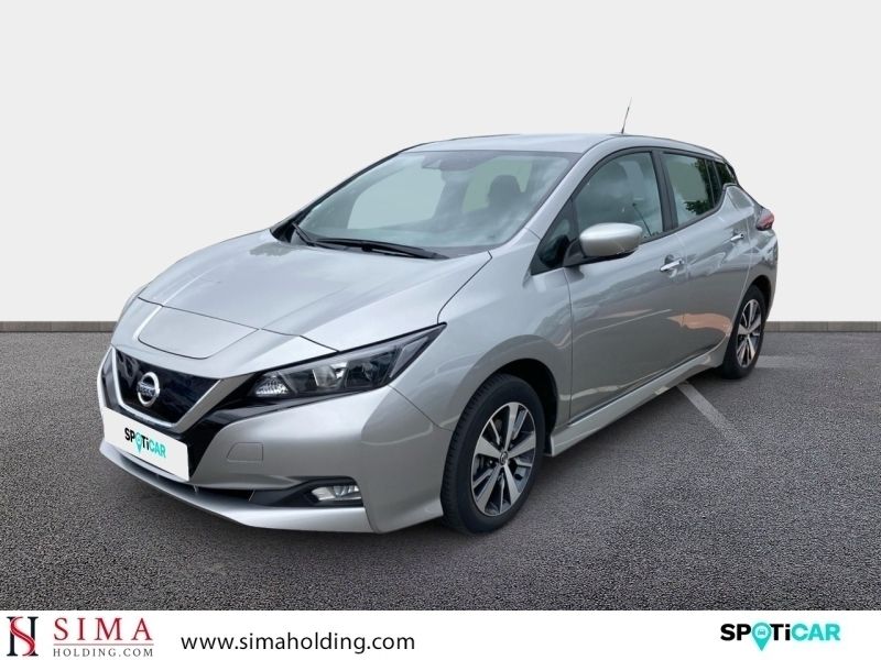 Gris Utilisé 2021 Nissan Leaf Acenta Citadine | 14 890 € (Prix juste) - Image 1/3