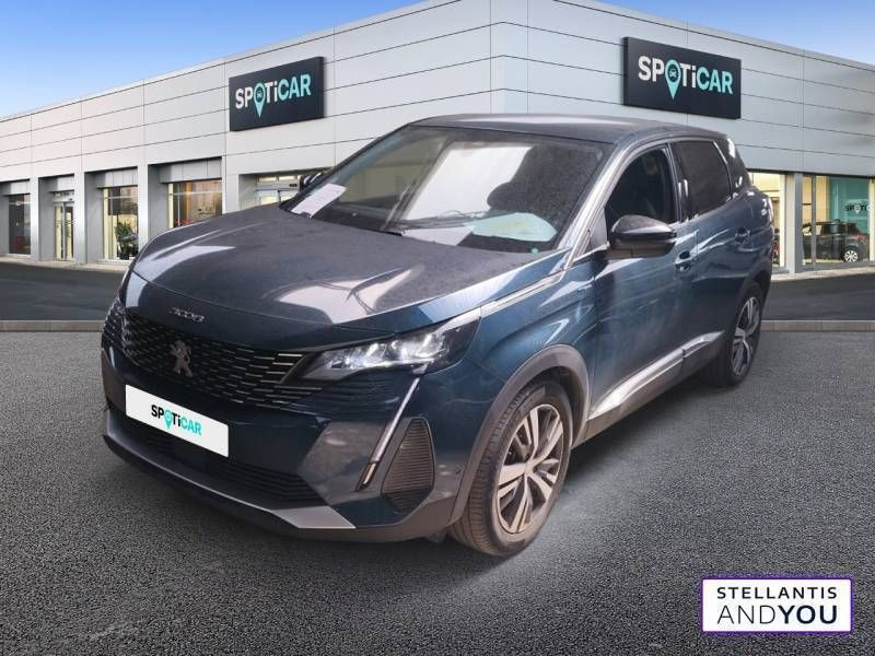 Bleu Utilisé 2022 Peugeot 3008 Allure | 24 490 € (Prix juste) - Image 1/3