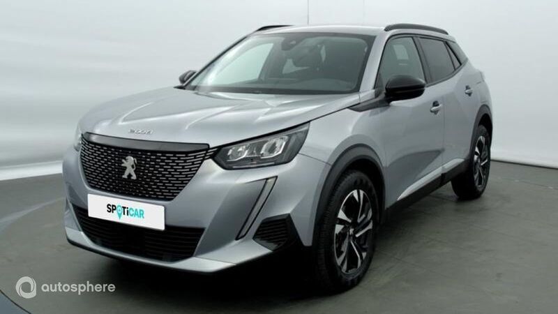 Gris Utilisé 2022 Peugeot 2008 Allure SUV | 14 679 € (Bon prix) - Image 1/4