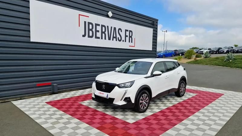 Blanc Utilisé 2021 Peugeot 2008 Active SUV | 16 990 € (Prix juste) - Image 1/4