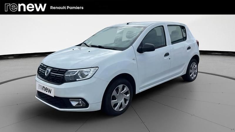 Blanc Utilisé 2018 Dacia Sandero Ambiance Citadine | 8 570 € - Image 1/4