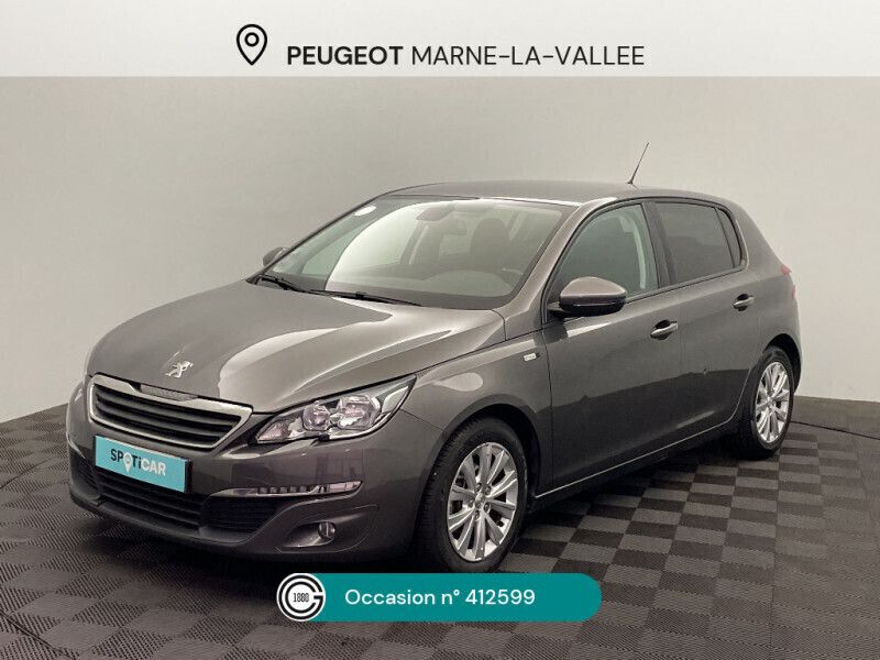Gris Utilisé 2017 Peugeot 308 Style Berline | 8 980 € (Prix juste) - Image 1/4