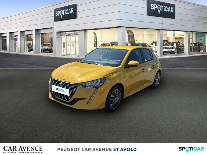 Jaune Utilisé 2021 Peugeot 208 Style Citadine | 12 576 € (Prix juste) - Image 1/1