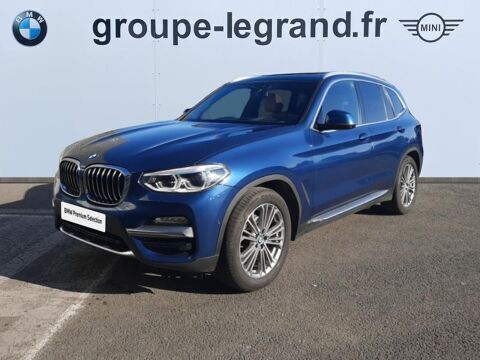 Phytonicblau Utilisé 2019 BMW X3 Luxury Line SUV | 34 990 € (Prix cher) - Image 1/3