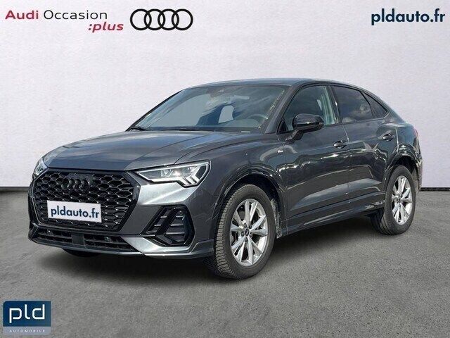 Gris daytona nacré Utilisé 2022 Audi Q3 Sportback S-Line SUV | 38 990 € (Prix juste) - Image 1/4
