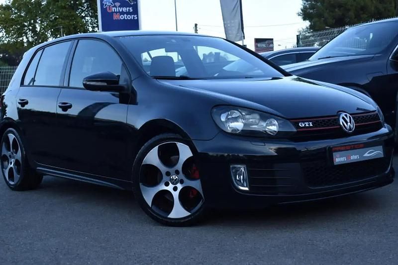 Noir Utilisé 2011 VW Golf VI GTI Berline | 9 400 € (Bon prix) - Image 1/4