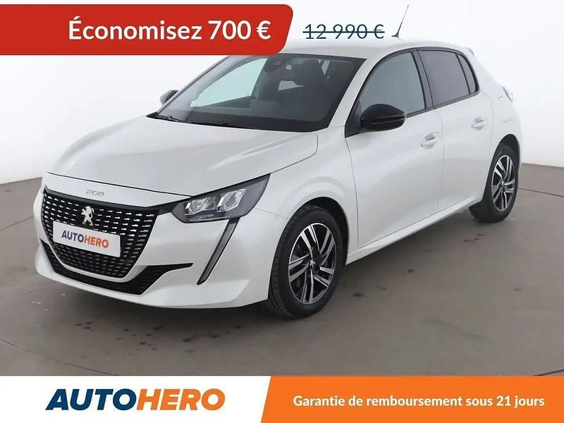 Blanc Utilisé 2022 Peugeot 208 Allure Citadine | 12 290 € (Bon prix) - Image 1/2