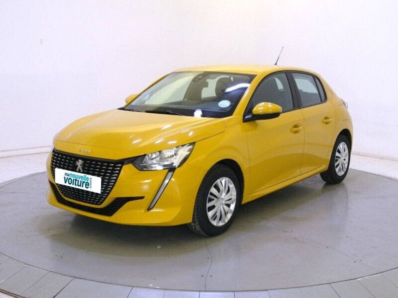 Jaune Utilisé 2021 Peugeot 208 Active Citadine | 12 990 € (Prix assez cher) - Image 1/4