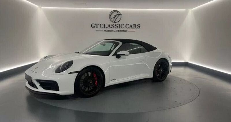 Blanc Utilisé 2022 Porsche 911 Carrera 4 GTS Cabriolet | 218 900 € - Image 1/4