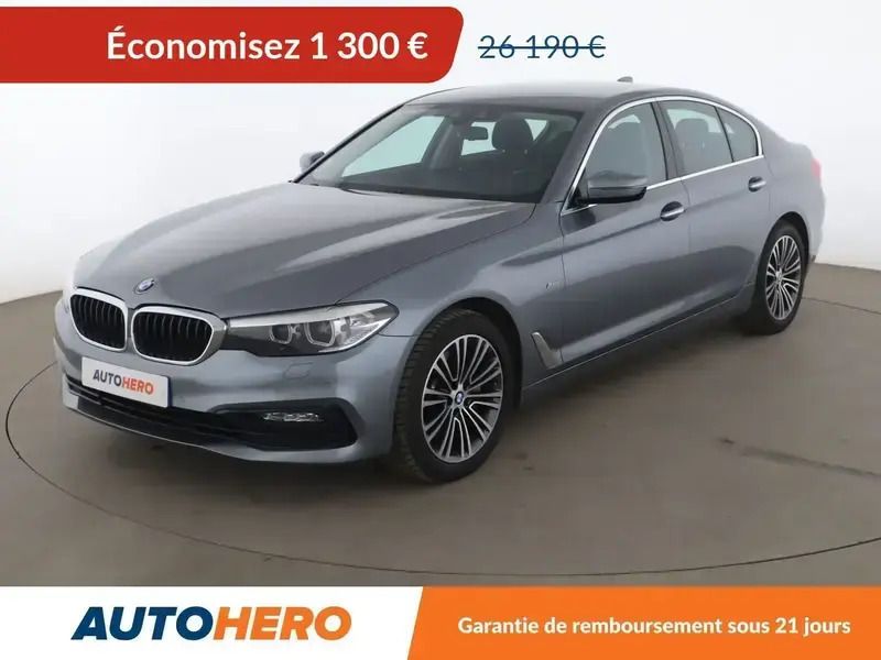 Gris Utilisé 2018 BMW 530 Sport Line Berline | 24 890 € (Prix assez cher) - Image 1/2