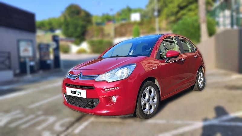 Rouge Utilisé 2013 Citroën C3 Comfort Citadine | 5 549 € (Prix juste) - Image 1/4