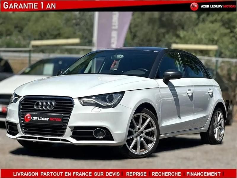 Blanc Utilisé 2014 Audi A1 Ambition Citadine | 13 990 € (Prix juste) - Image 1/4