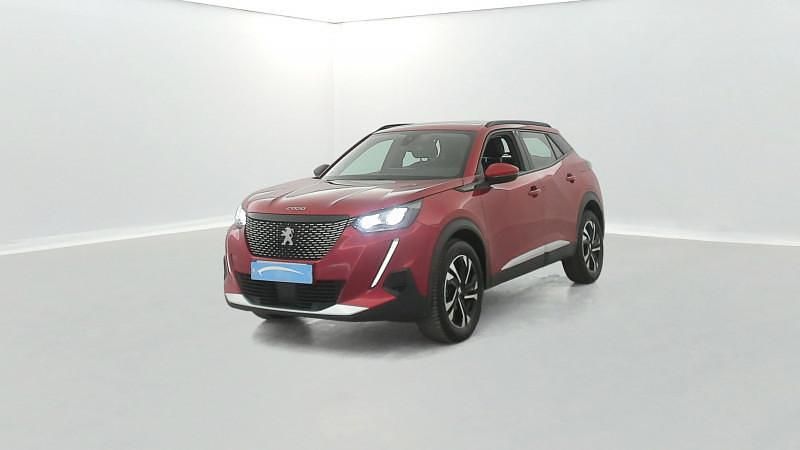 Rouge Occasion 2020 Peugeot 2008 Allure SUV | 14 990 € (Prix juste) - Image 1/4