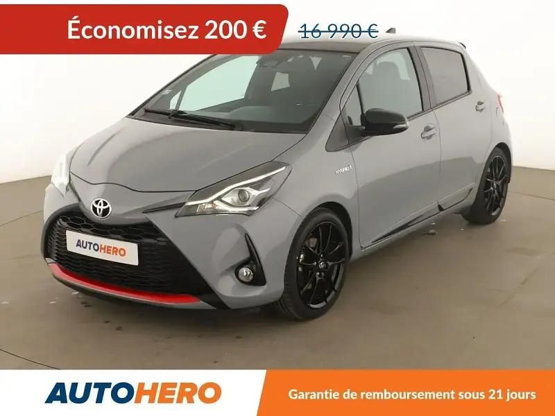 Gris Utilisé 2019 Toyota Yaris Hybrid Sport Citadine | 16 790 € (Prix juste) - Image 1/2