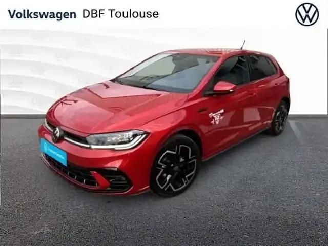 Rouge Occasion 2025 VW Polo R-line Citadine | 23 480 € (Prix cher) - Image 1/4