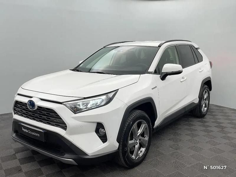 Blanc Utilisé 2022 Toyota RAV4 Hybrid SUV | 30 490 € (Super prix) - Image 1/4