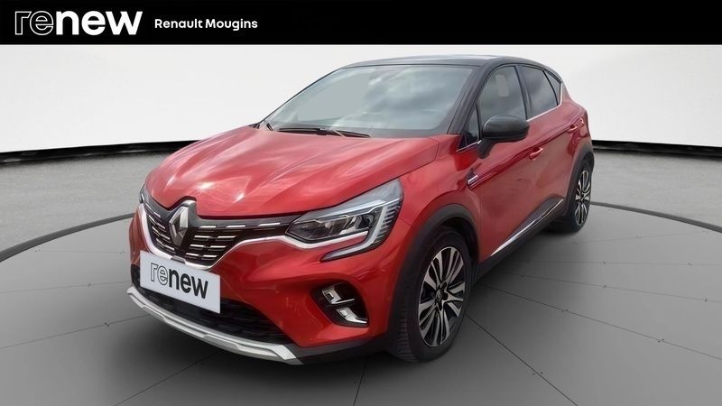 Rouge Utilisé 2022 Renault Captur SUV | 20 699 € (Prix juste) - Image 1/3