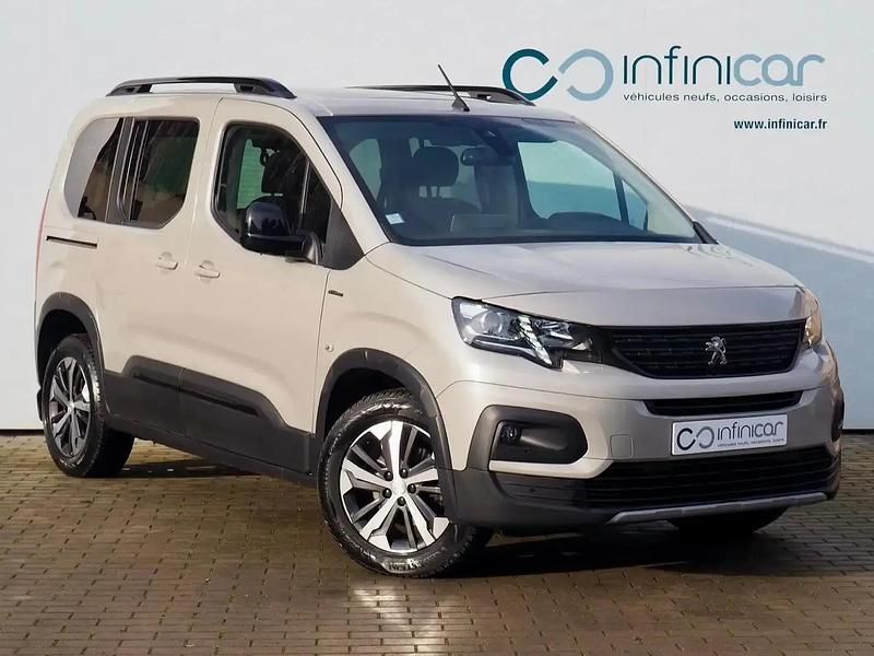 Gris Occasion 2020 Peugeot Rifter GT-line Monospace | 20 850 € (Prix juste) - Image 1/4