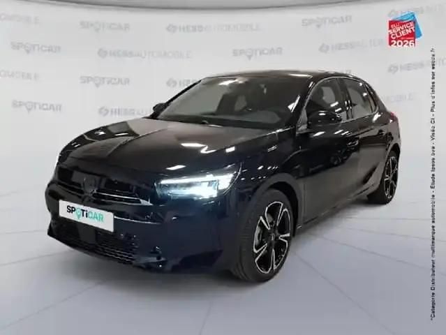 Nouvelle Opel Corsa GSe 102 ch (75 kW) 2025 Noir Berline