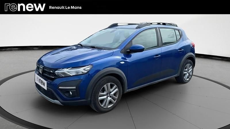 Bleu Occasion 2022 Dacia Sandero Comfort Citadine | 15 490 € (Prix assez cher) - Image 1/4