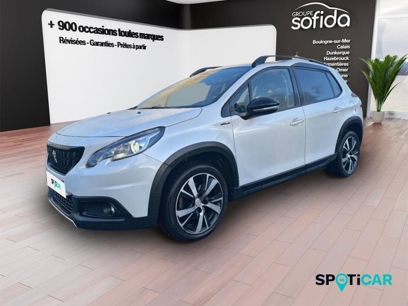 Blanc Utilisé 2019 Peugeot 2008 GT-line SUV | 11 990 € (Super prix) - Image 1/3