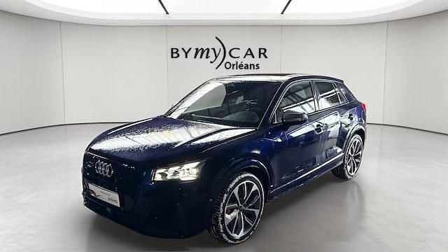 Bleu navarre métallisé Occasion 2021 Audi SQ2 S-Line SUV | 45 971 € - Image 1/4