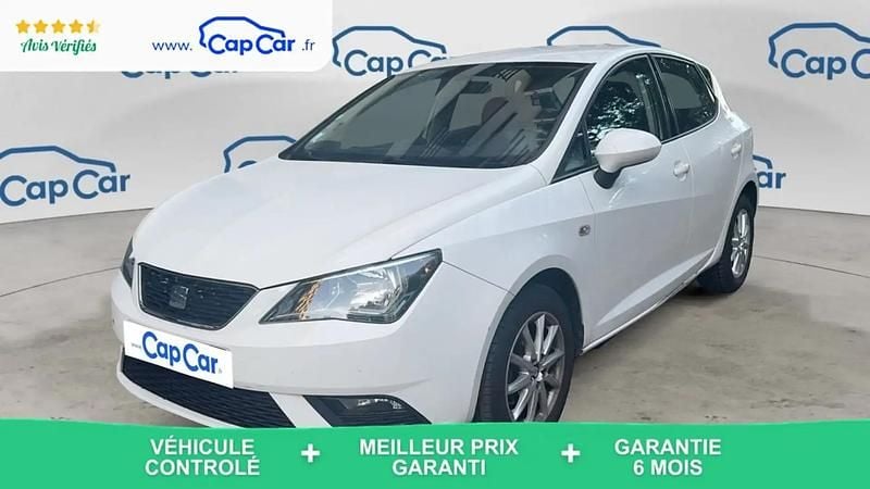Blanc Utilisé 2017 Seat Ibiza CONNECT Citadine | 8 190 € (Super prix) - Image 1/4