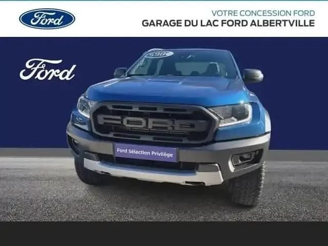 Occasion Ford Ranger Raptor 214 ch (157 kW) 2022 Bleu performance Pick-up