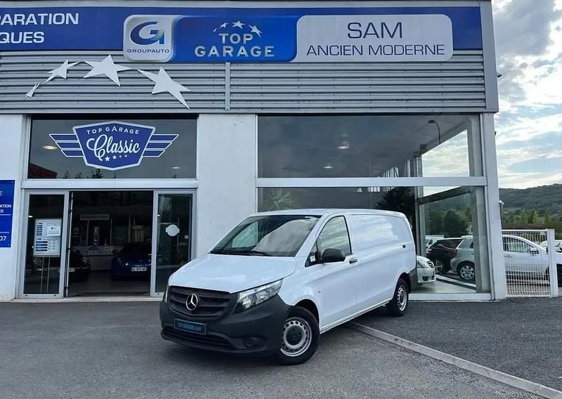 Blanc Occasion 2024 Mercedes Vito Van | 34 788 € (Super prix) - Image 1/4
