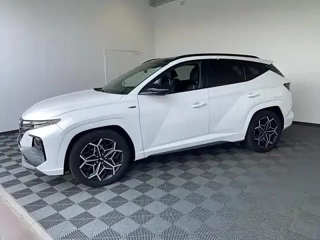 Blanc Occasion 2022 Hyundai Tucson SUV | 25 990 € (Prix assez cher) - Image 1/3