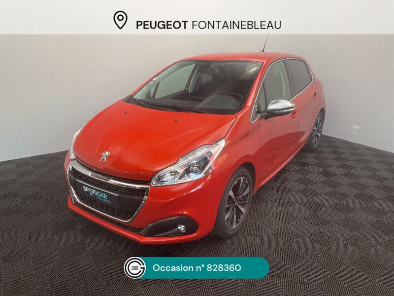 Orange Utilisé 2019 Peugeot 208 Allure Citadine | 8 970 € (Super prix) - Image 1/4