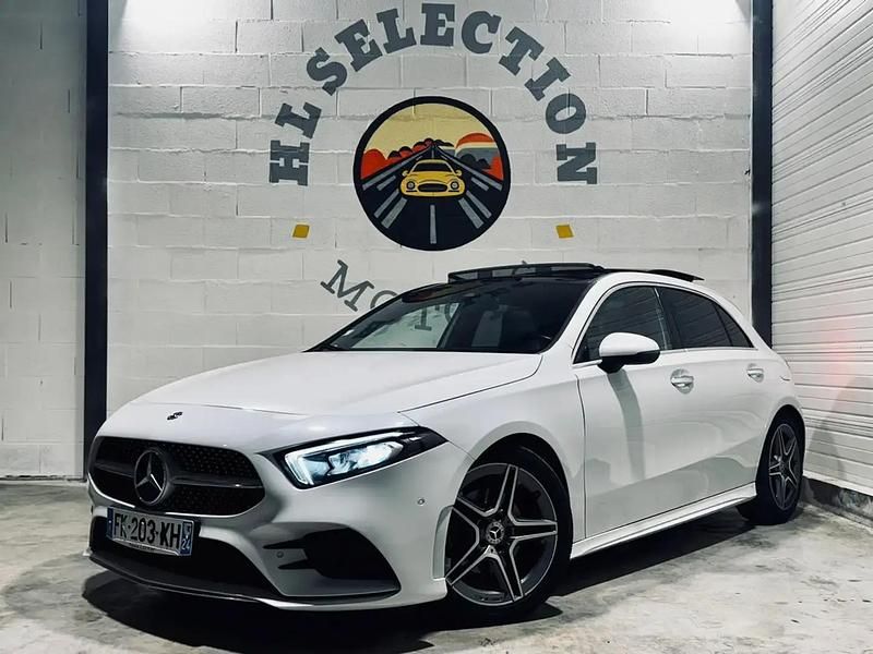 Blanc Utilisé 2019 Mercedes A200 AMG Berline | 19 990 € (Prix cher) - Image 1/4